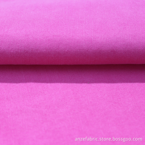 Red fashion twill fabric 100% tencel fabric